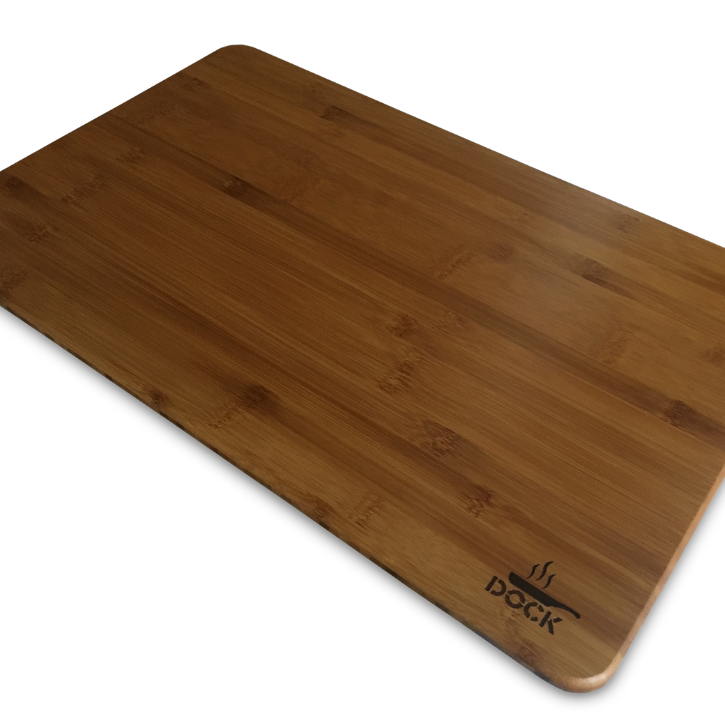 DOCK bamboo case top for aluminium boxes